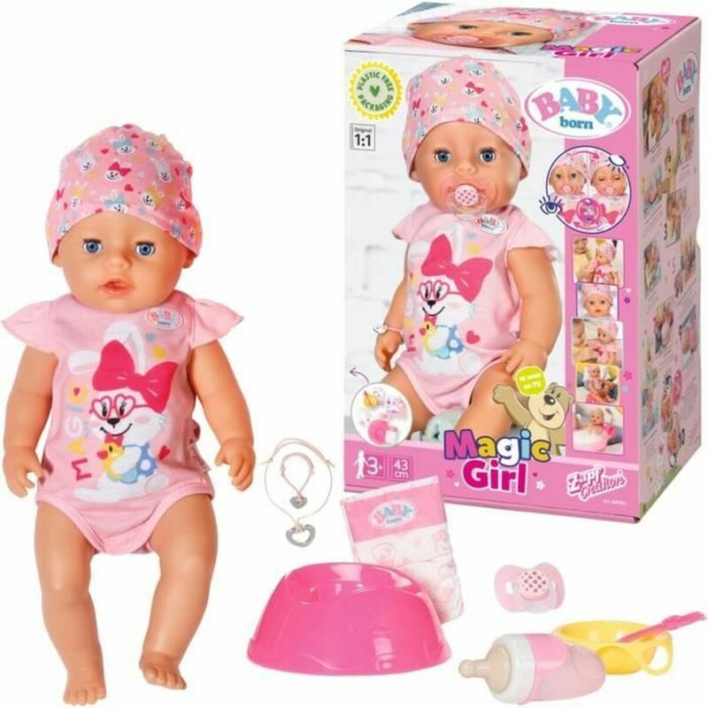 Image of Baby doll Baby Born Magic Girl