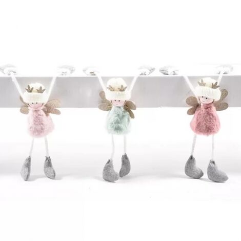 Bambolina Fatina penzoloni in Tessuto colori assortiti, Idea regalo natale