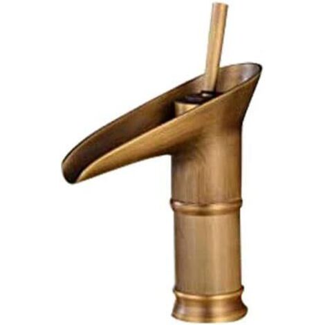 Bamboo bathroom faucet