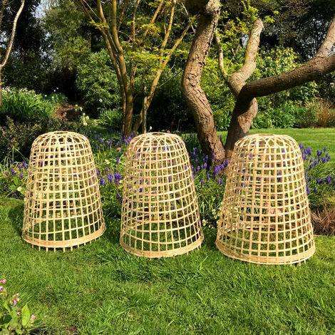 Bamboo Bell Cloche - Large (pack of 3)