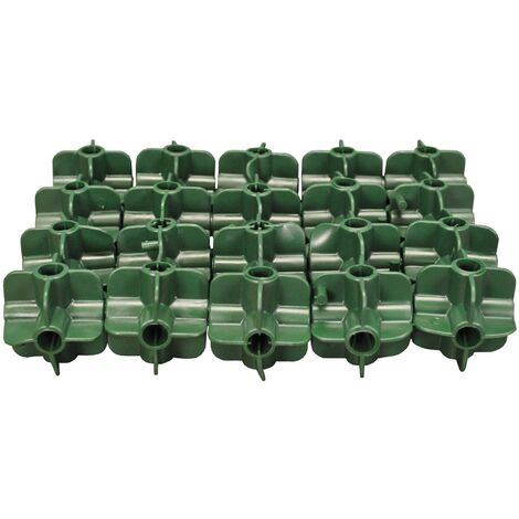 Bamboo Cane Flexible Fruit Cage Connectors (Pack of 20)
