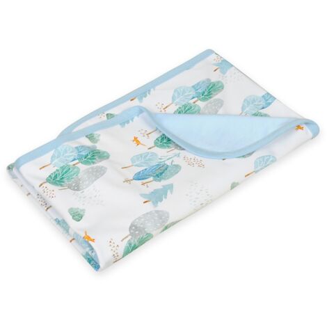 BAMBOO coperta, bambù, double face, 75x100
