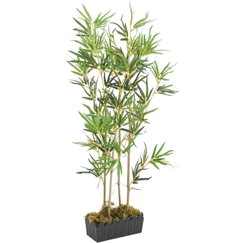 Vidaxl - Bambou artificiel 552 feuilles 120 cm vert