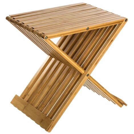BAMBOU Bambushocker, gefaltet