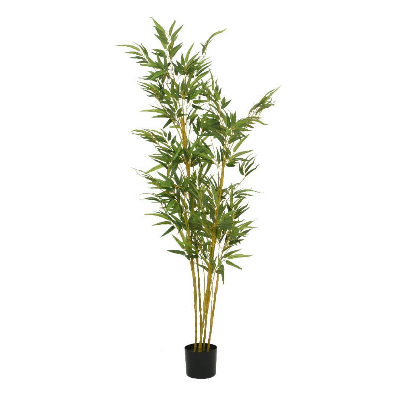 Nosenviesdeco - Bambou en pot polyester hauteur 150 cm - Nos Envies Déco - Vert