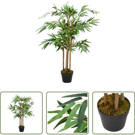 Bambú artificial -  Planta artificial de bambú Twiggy con macetero 90 cm