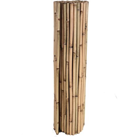BAMBU EXTRA BARNIZADO ROLLO DE 1X3 METROS IDEAL PARA SU JARDIN