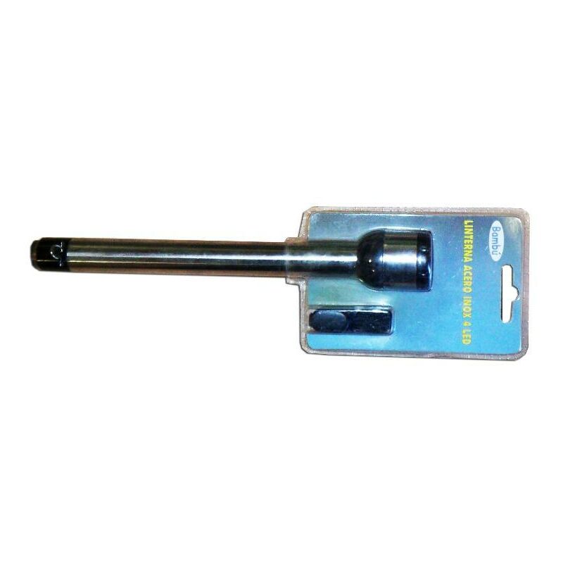

bambu lint.acero inox 3aa 4led med.best113 - Mibricotienda