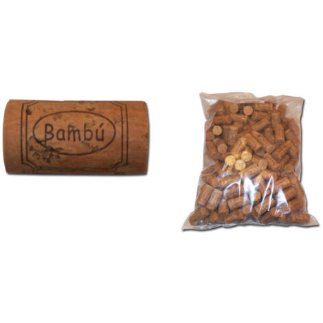 Bambu T-zylindrischer Kork 45x24200 Einheiten. Colmatado Natural 33216