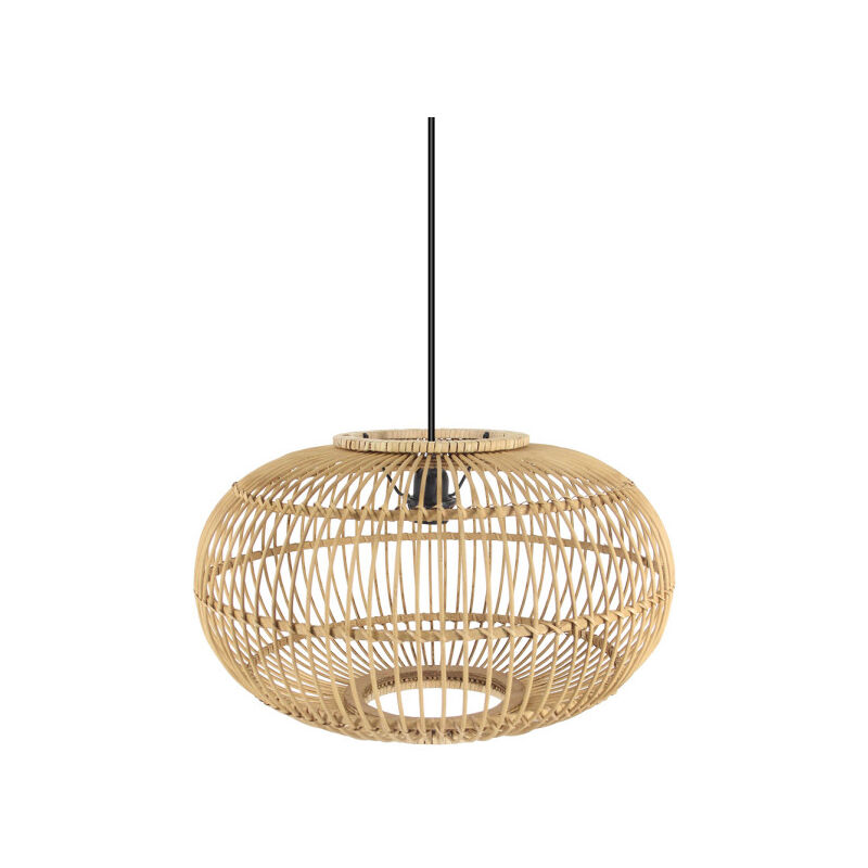 Fabrilamp - abrila akunadecor Lampe à grille naturelle Modèle Viseu Beige 50 Cm
