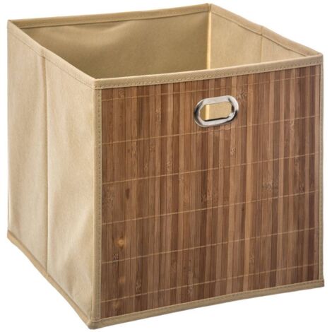 Bambus Aufbewahrungskorb, Universal-Hexagon Organizer mit Griffen