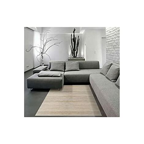 Bambus Gips Teppich 140x200cm