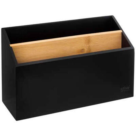 Bambus-organizer bava schwarz  - 5five