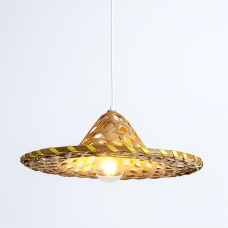 Bambus-Pendelleuchte "DIDO