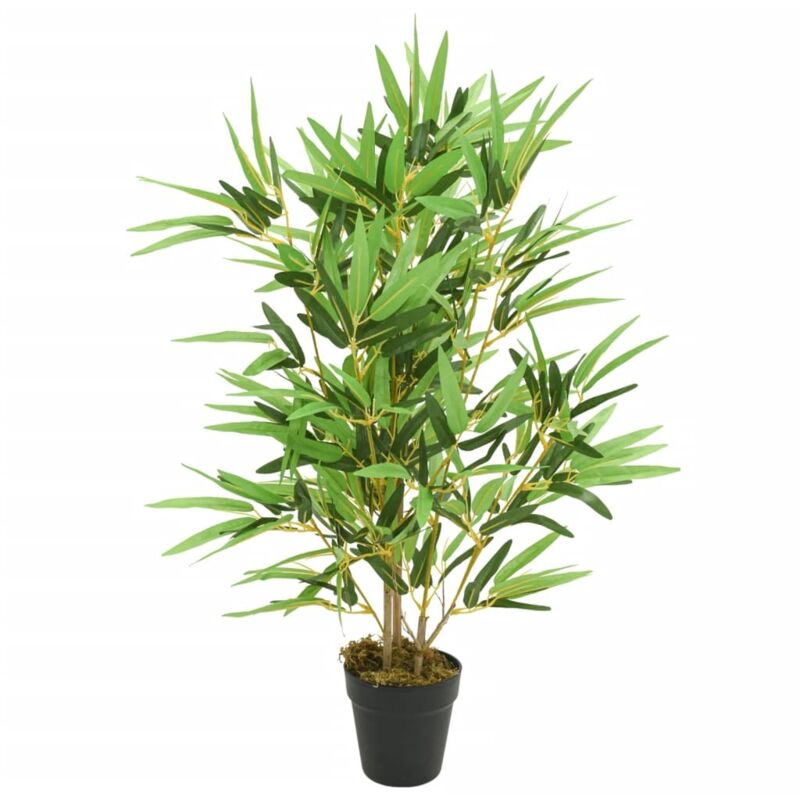 Vidaxl Bambusbaum Künstlich 368 Blätter 80 Cm Grün