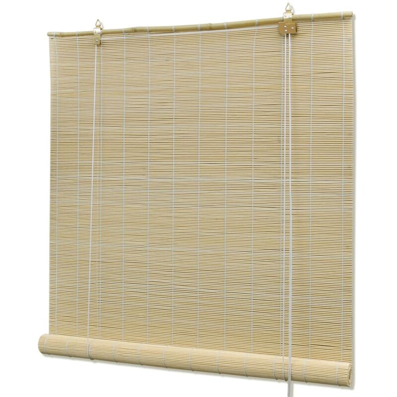 Bambusrollo Natur 120x160 Cm Vidaxl