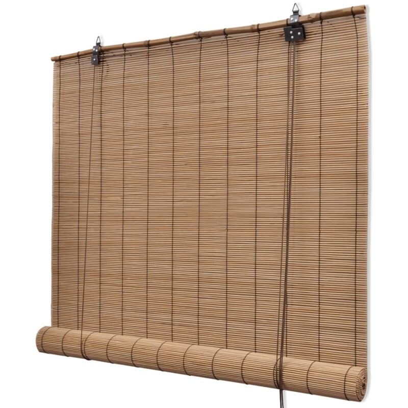 Bambusrollo Braun 120x160 Cm Vidaxl