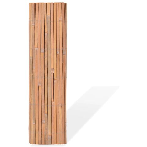 Bambuszäune 2 Stk. 100x400 cm vidaXL - Braun