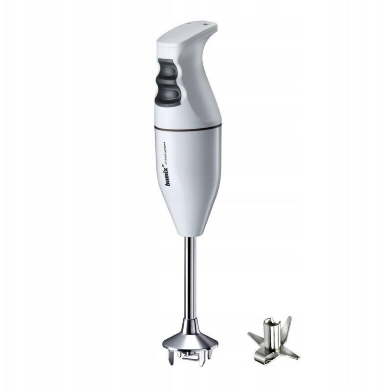 BAMIX  Classic Bianco C 140 mixeur plongeant blanc ergonomique