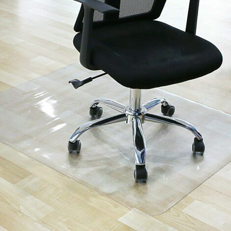 Bamny Desk Chair Mat Carpet Hard Wood Laminate Floor Protector PVC Plastic Home Office