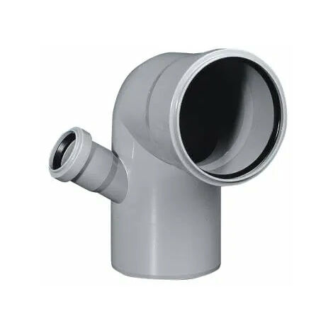 Bampi - Curva Wc 87° Ø110/40 Attacco Dx