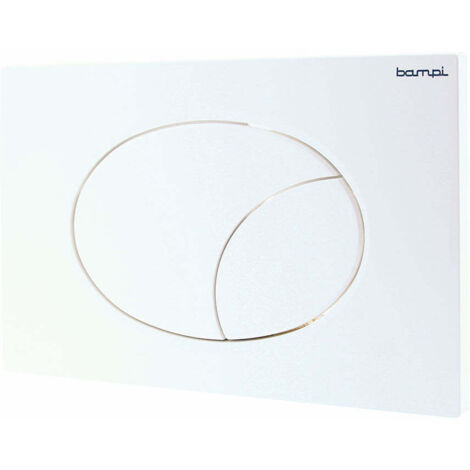 Bampi - Placca Flow Per Cassetta Bsilent - Colore: Bianco