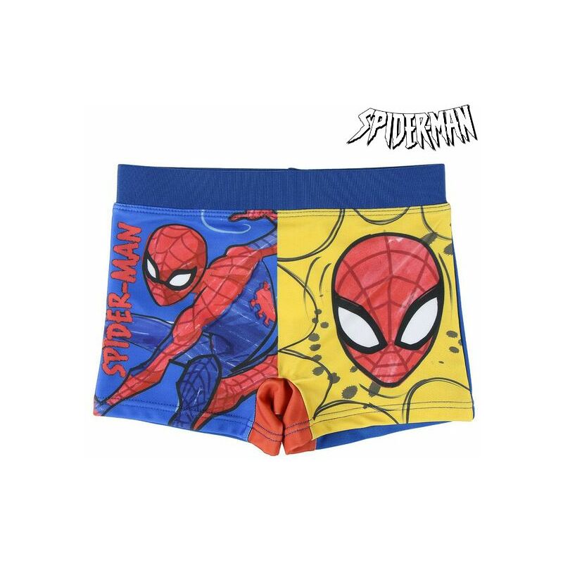 

Spiderman - Bañador Boxer Para Niños Azul Amarillo 4 Años