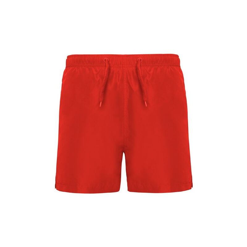 

Bañador con 2 bolsillos laterales cordón ajustable al tono AQUA BN6716 | Rojo - M