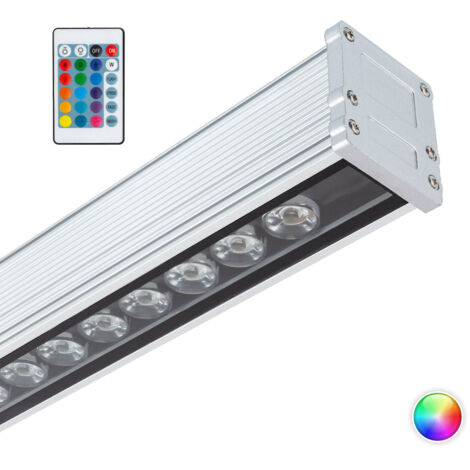 EFECTOLED Bañador de Pared LED RGB 36W IP65 1000mm RGB .30º