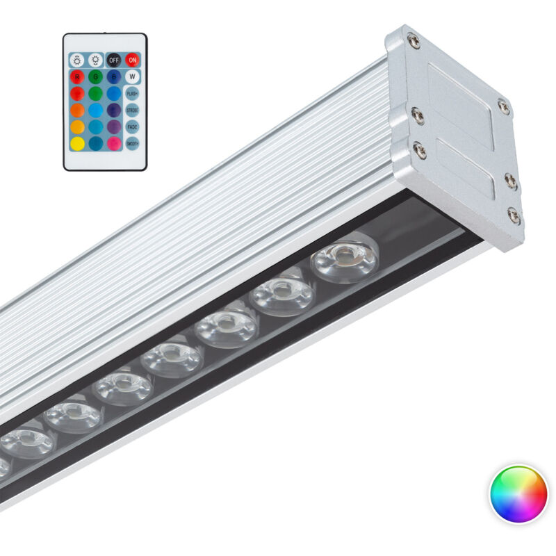 Bañador de Pared led rgb 36W IP65 100cm Enlazable rgb