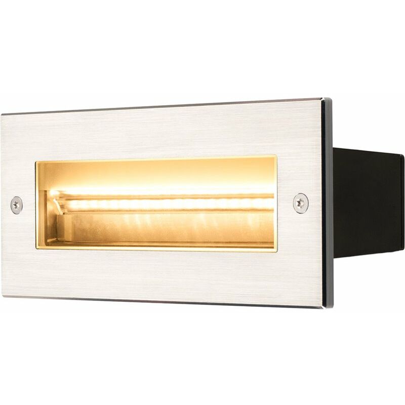 

Bañador empotrable Led Brick Asimetrico 233660 Acero Inoxidable 3000K - SLV