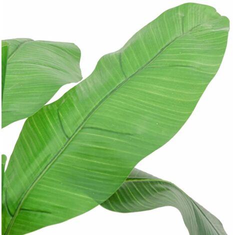 Bananier artificiel 9 feuilles 120 cm vert CFW26437