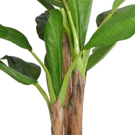 Bananier artificiel avec pot 175 cm Vert CFW70779