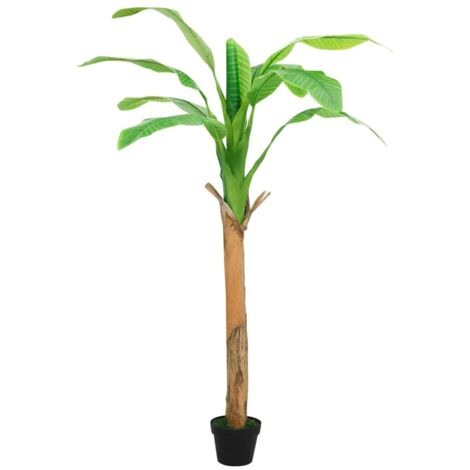 Bananier artificiel avec pot 180 cm Vert CFW33856