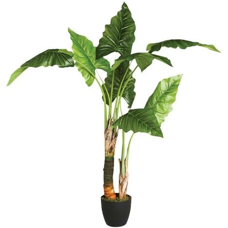 Atmosphera bananier artificiel en pot 170 cm Vert, anis