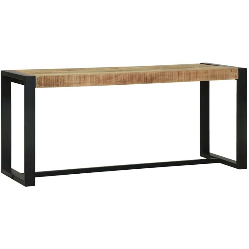 Torana - Banc Marron 100 x 35 x 45 cm Bois de manguier massif