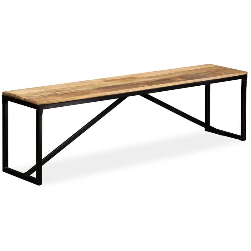 Vidaxl - Banc Bois de Manguier Massif 160x35x45 cm
