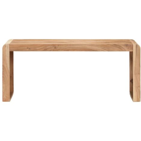 Banc 110x38x46 cm Banc de salon - Banc de table Bois solide d'acacia BV219629 - BonneVie
