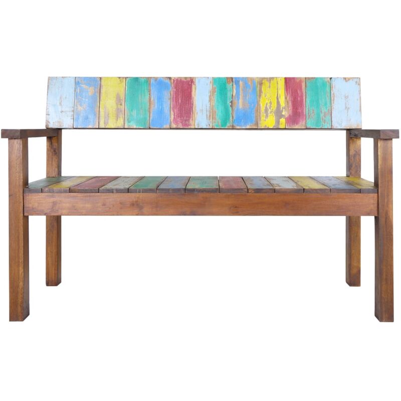 Vidaxl - Banc 115 cm Bois de récupération massif