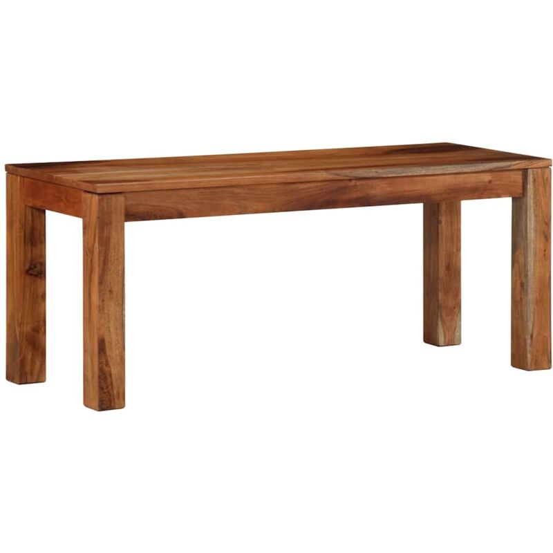 Banc 110 cm bois massif d'acacia Vidaxl
