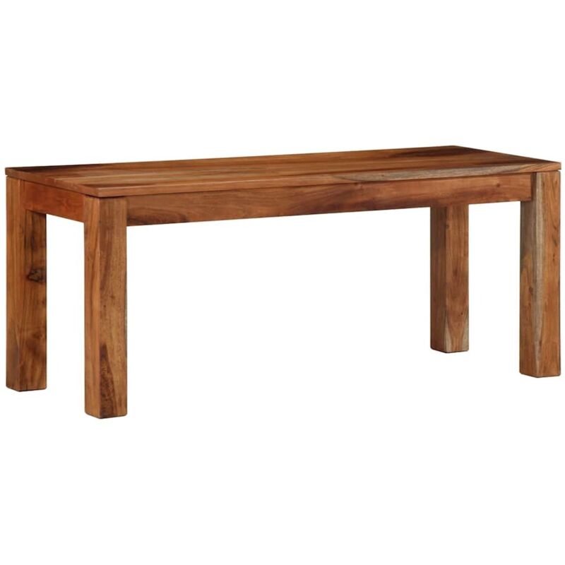 Banc 110 cm bois massif d'acacia vidaXL