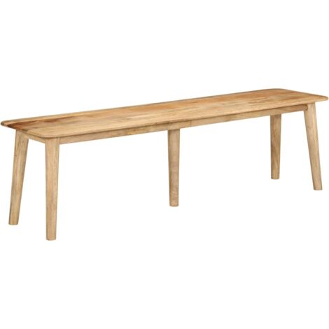 Banc 160x40x45 bois massif de manguier