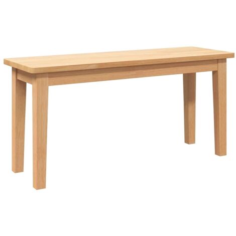 Banc 90 cm bois massif caoutchouc CFW745144