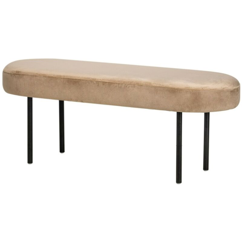 Banc Design Scandinave Pieds Metal - Nordlys