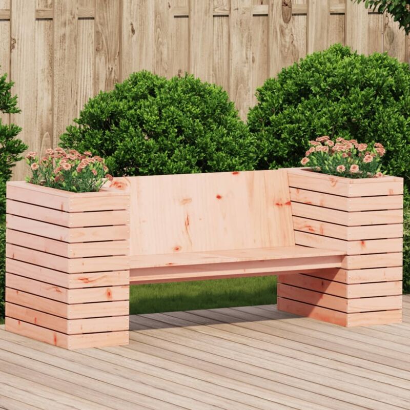 Vidaxl - Banc avec jardinières 167,5x60x65 cm bois massif de douglas