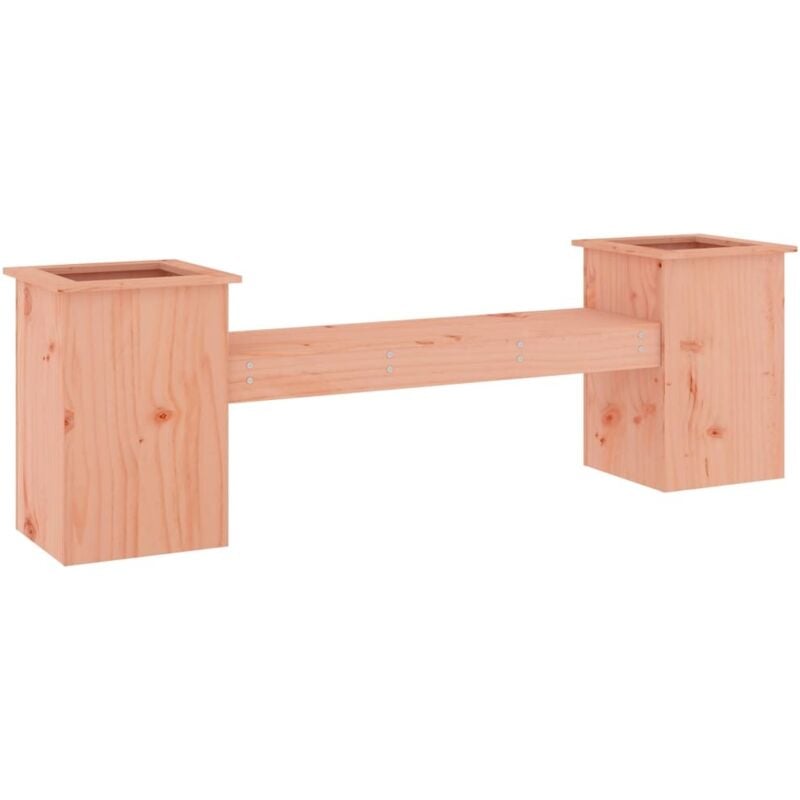 Vidaxl - Banc avec jardinières 184,5x39,5x56,5cm bois massif de douglas
