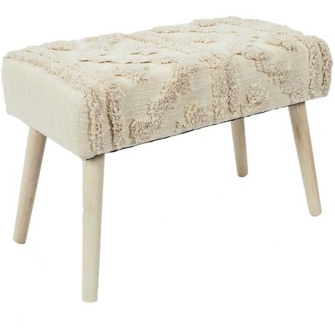 Banc avec motifs en relief design ethnique MIRAGE