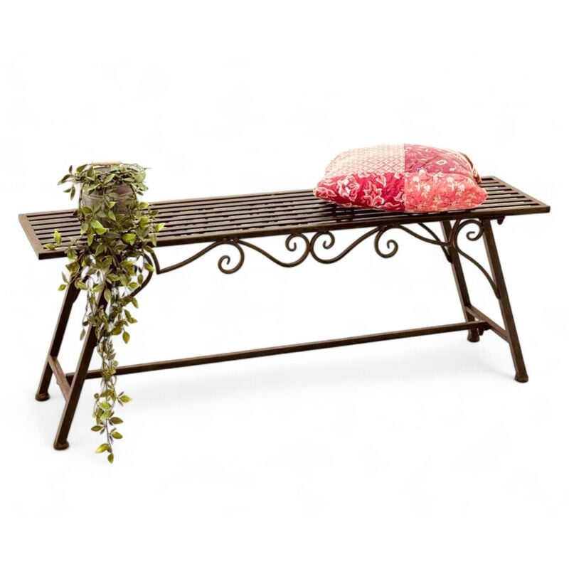 Denk - Banc Banc 'cucciu-xl' L-120 cm 77824 Banc de jardin en métal Meubles de jardin