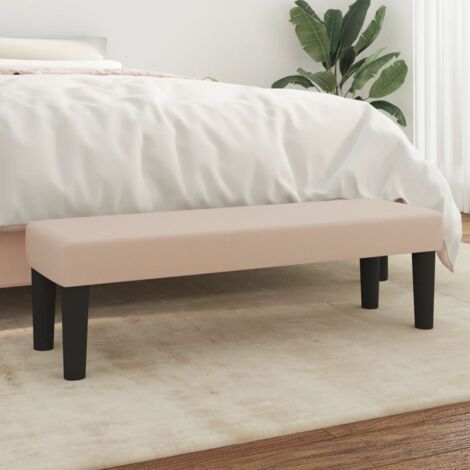 Banc - Banc de salon Banc de table Cappuccino 100x30x30 cm Similicuir BV125311 - BonneVie