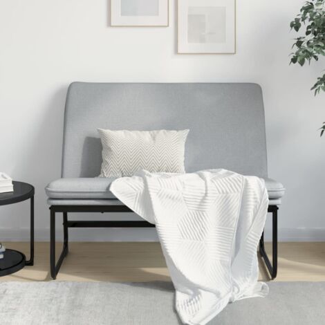Banc - Banc de salon - Banc de table Gris clair 100x75x76 cm Tissu BV700042 - BonneVie